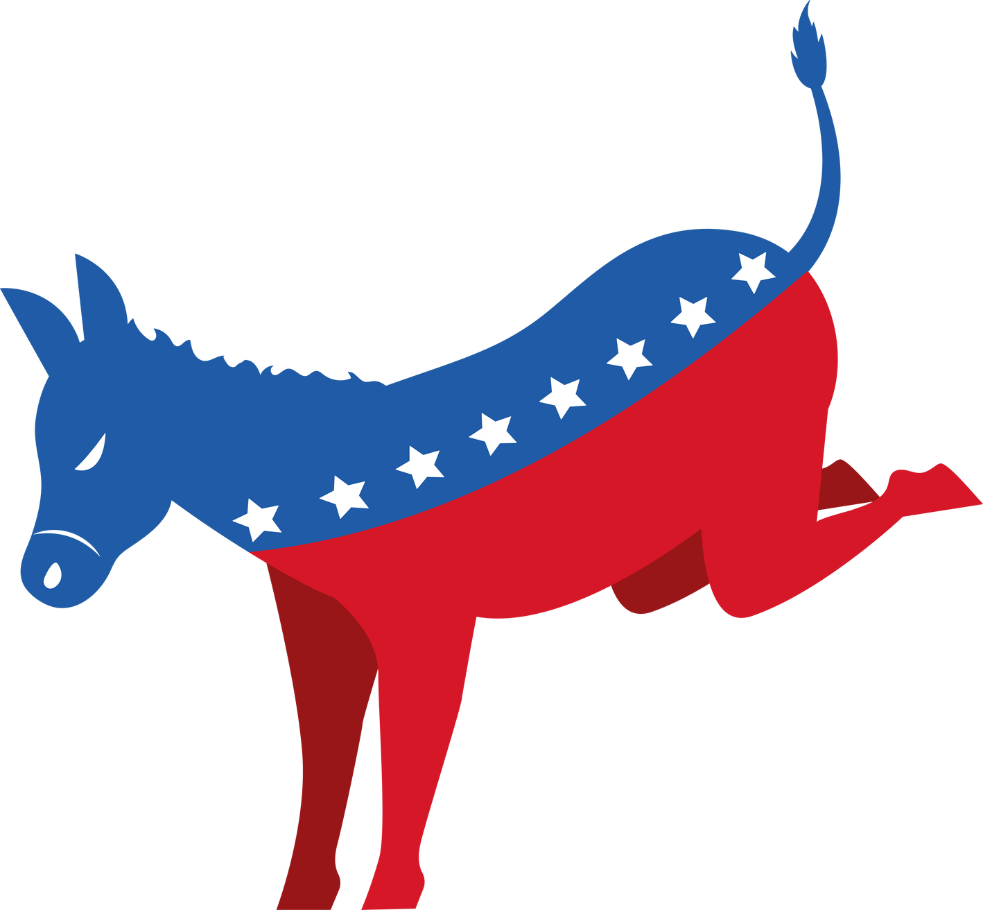 democrats donkey symbolize political america